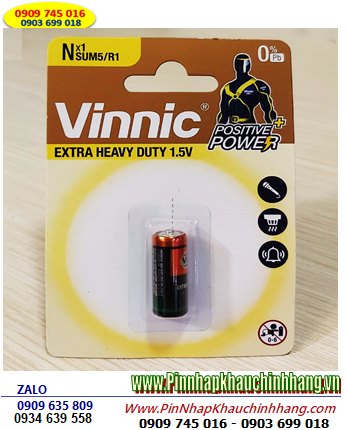 Vinnic SUM5, Pin R1 _Pin N Pin VINNIC SUM 5 /R1 Extra Heavy Duty 1.5v chính hãng ( Loại vỉ 1viên)